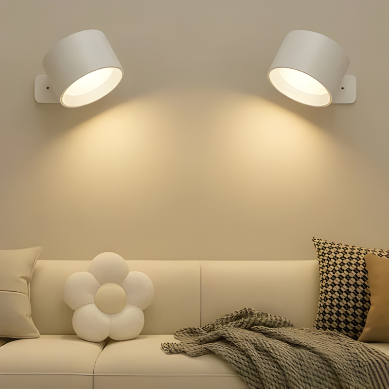 Rechargeable Wall Light with 360° Rotation