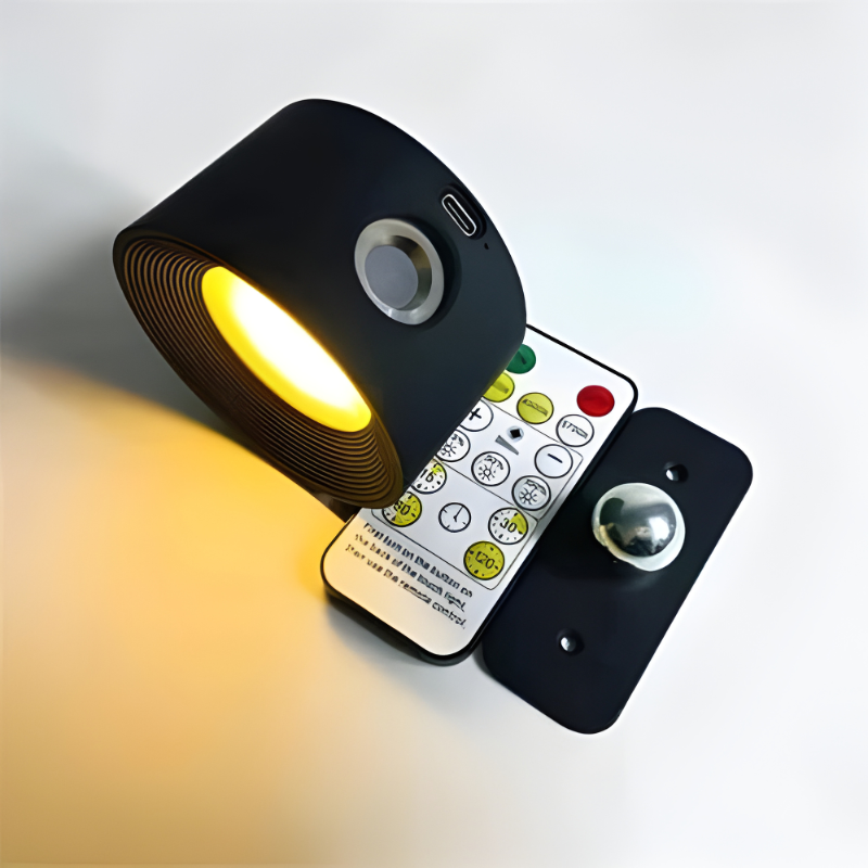 Rechargeable Wall Light with 360° Rotation