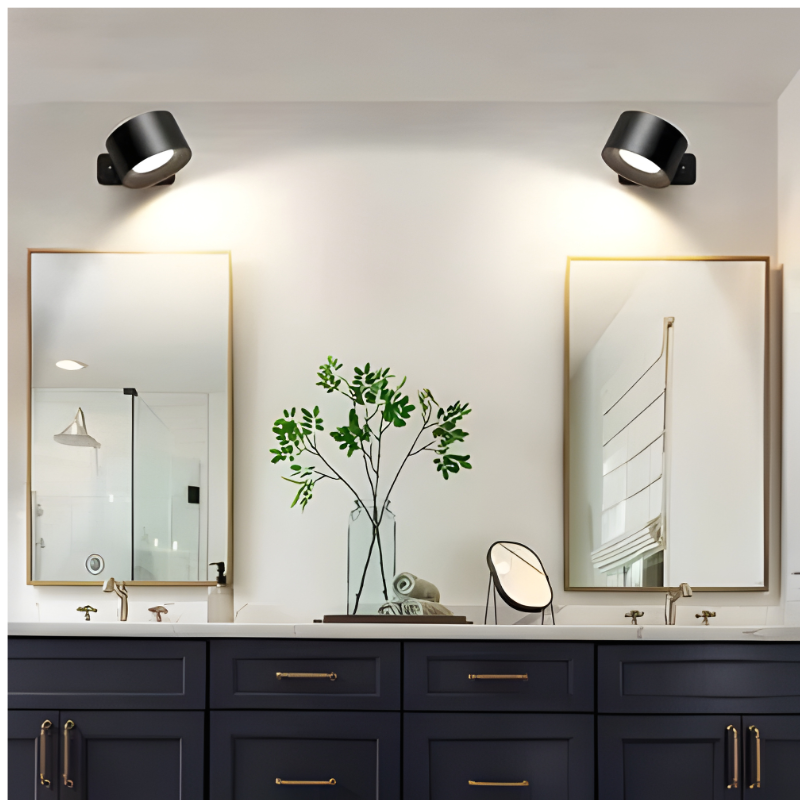 Rechargeable Wall Light with 360° Rotation