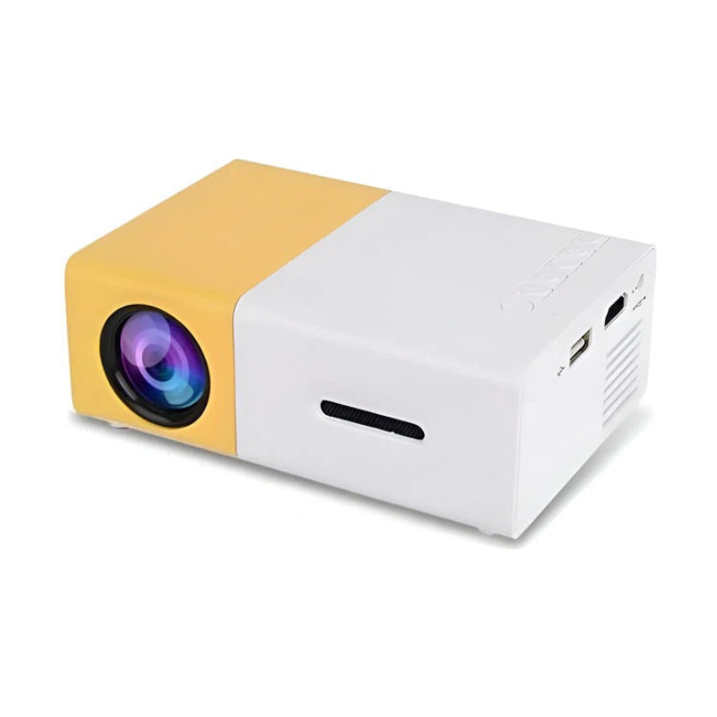 Media Projector with Connectivity for Phones, Laptops, and USB