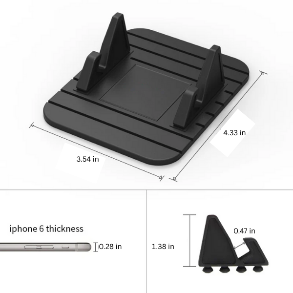 Non Slip Phone Holder for Car and Home