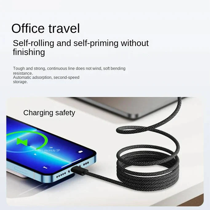 Magnetic Anti Tangle Cable with Super Fast Charging