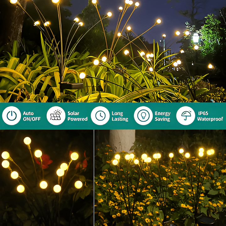 Solar Firefly Garden Lights