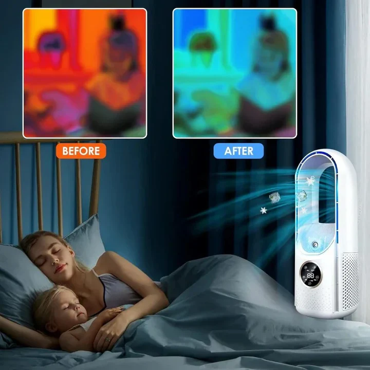 Blade Free Silent Portable Air Conditioner