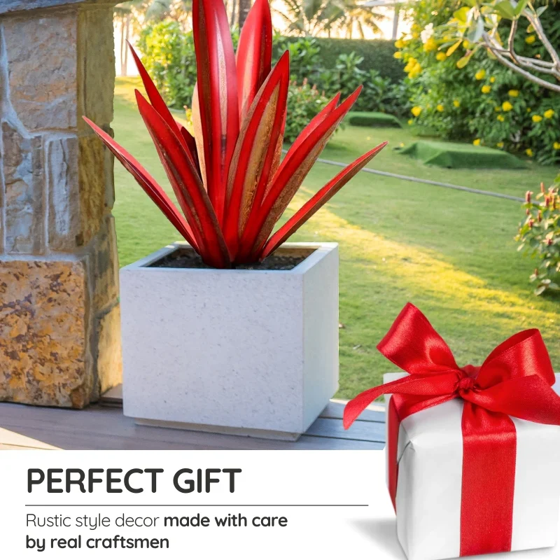 Agave Americana Metal Decorative Plant