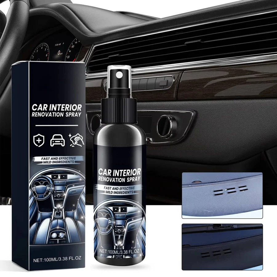 Professional Car Interior Cleaner Set of 3