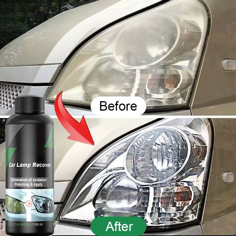 Headlight Lens Restoration Kit, Set of 2