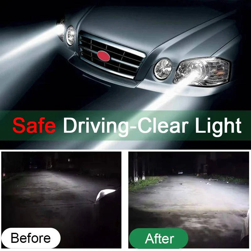 Headlight Lens Restoration Kit, Set of 2