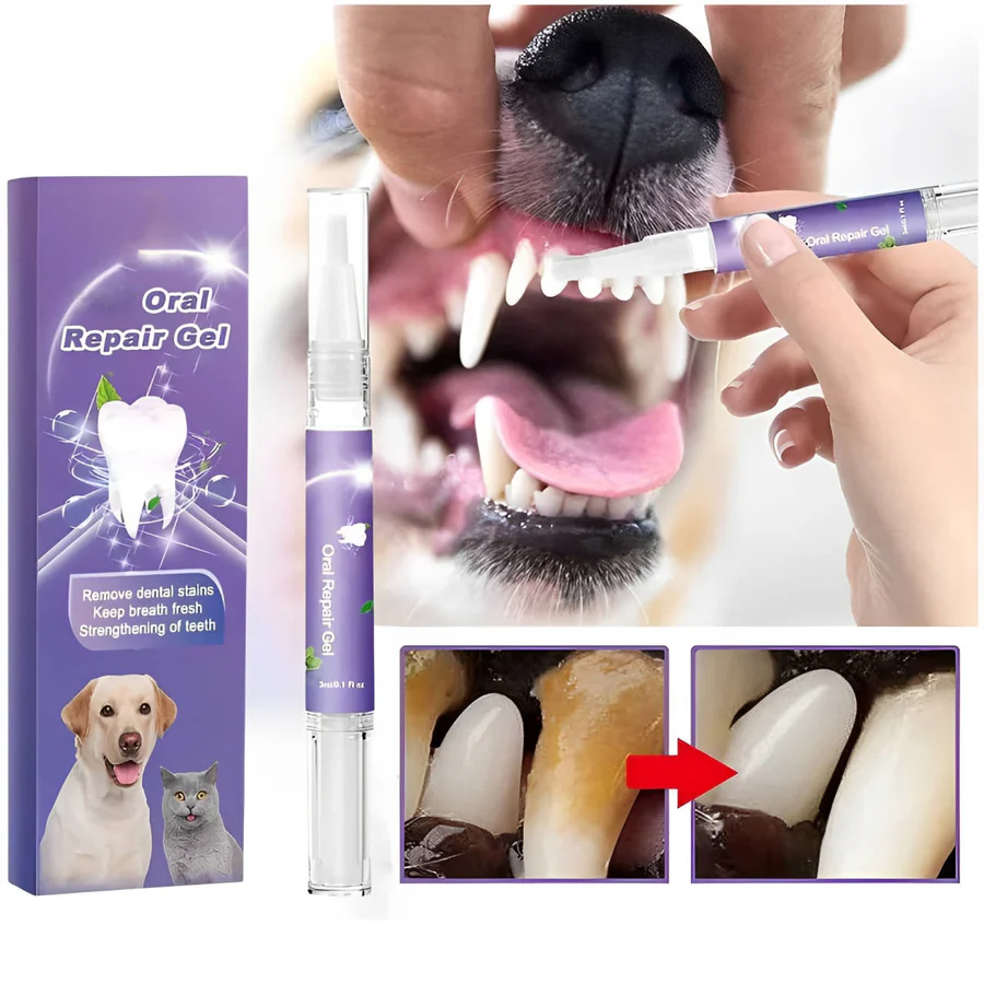 3 Set Dog Oral Repair Gel