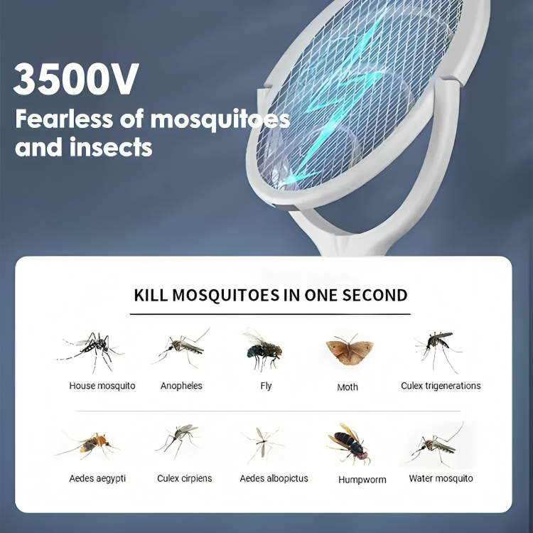 5 in 1 Fast Charging Bug Zapper Racket