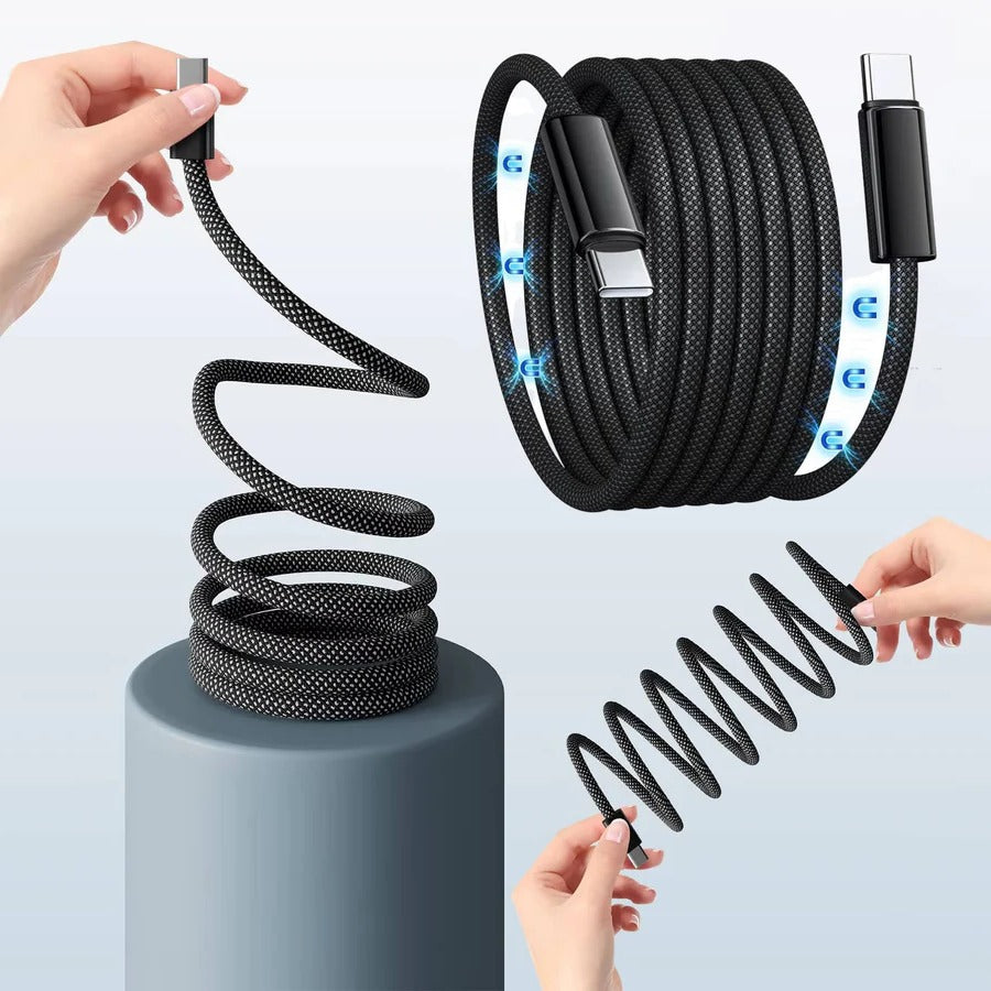 Magnetic Anti Tangle Cable with Super Fast Charging
