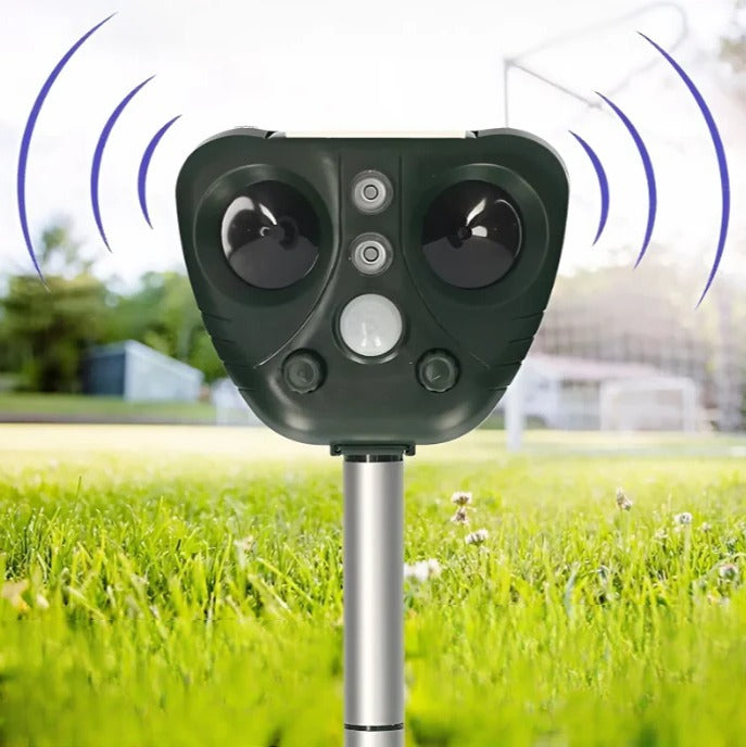 Ultrasonic Bird Repeller, Solar Powered