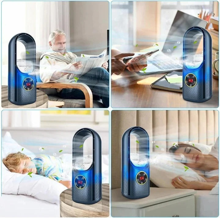 Blade Free Silent Portable Air Conditioner