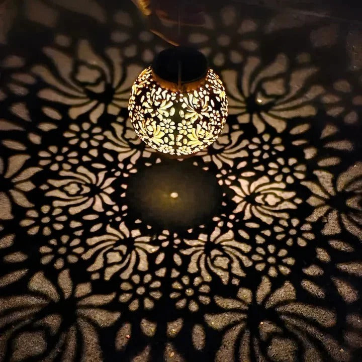 Weatherproof LED Solar Pendant Light