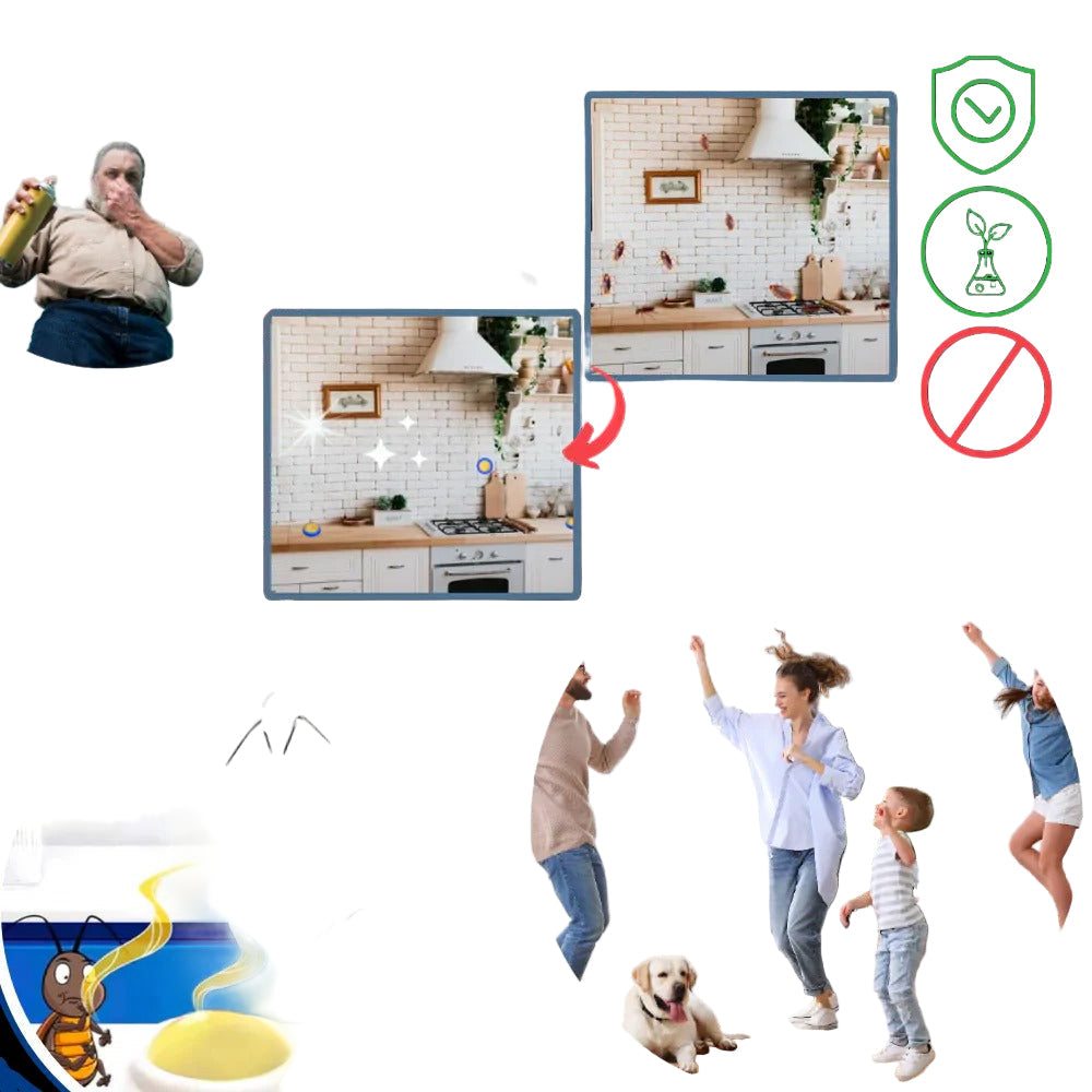 Odorless Cockroach Traps