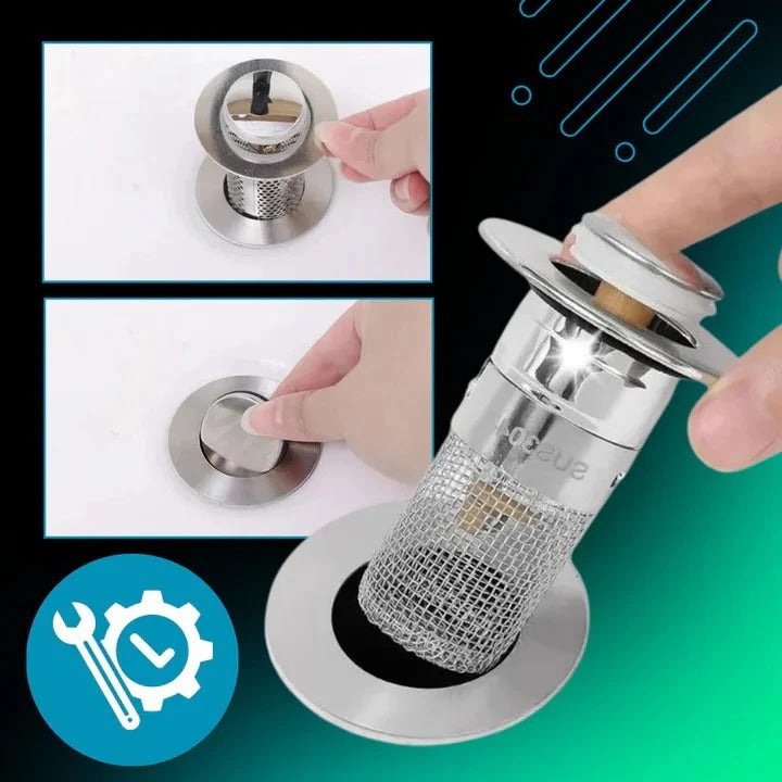 Odor Isolation Pop Up Sink Stopper