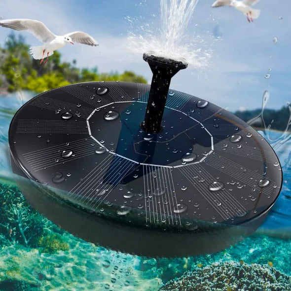 Solar Powered Garden Fountain Pump