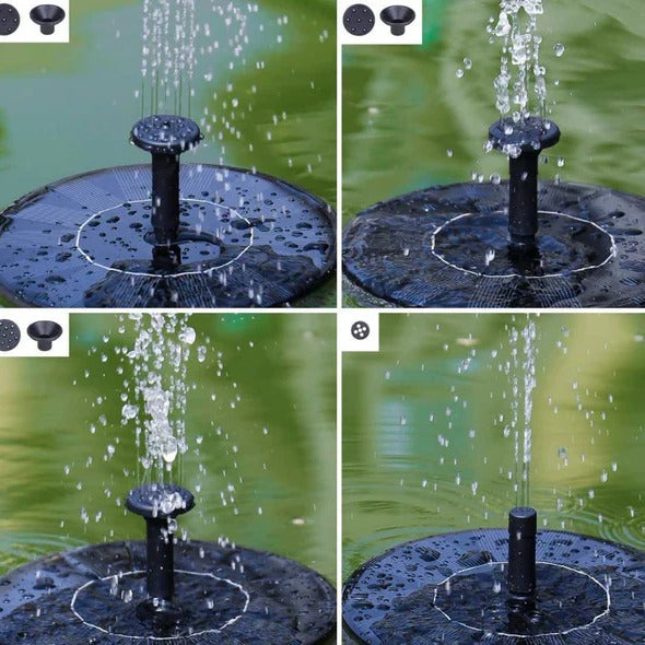 Solar Powered Garden Fountain Pump