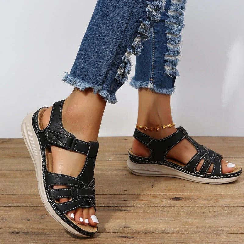 Orthopedic Women's Velcro Sandals