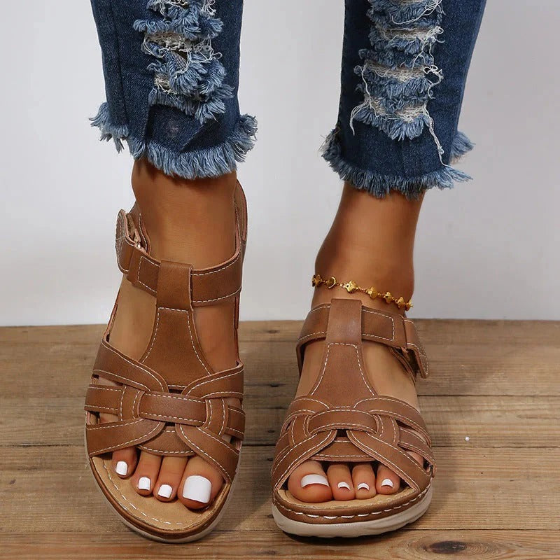 Orthopedic Women's Velcro Sandals