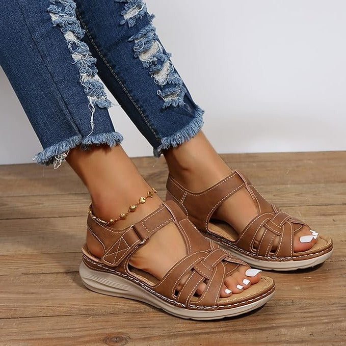 Orthopedic Women's Velcro Sandals