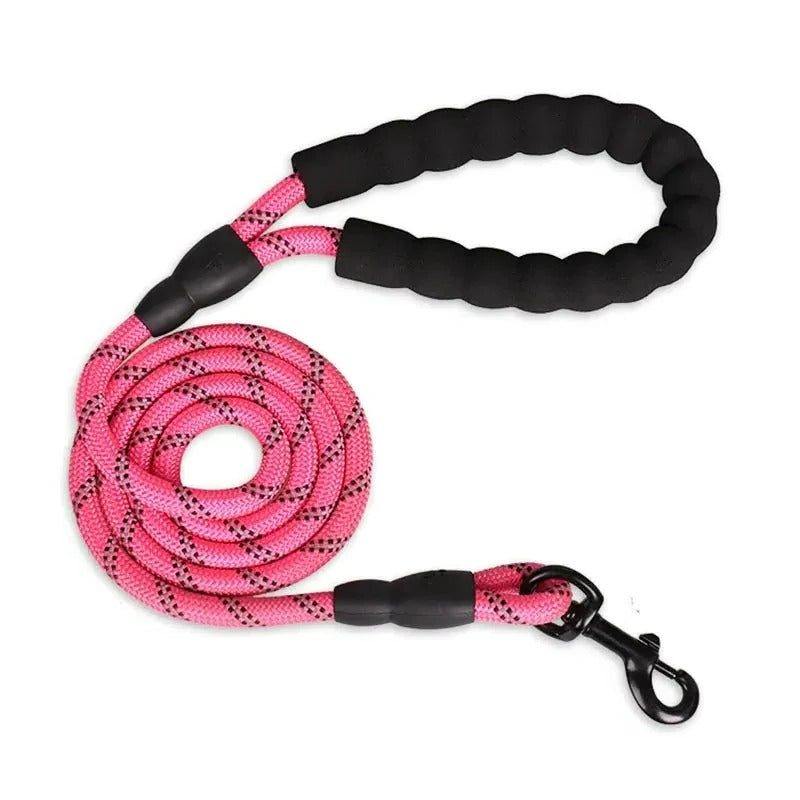Reflective Dog Leash with Padded Handle