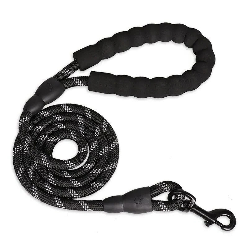 Reflective Dog Leash with Padded Handle