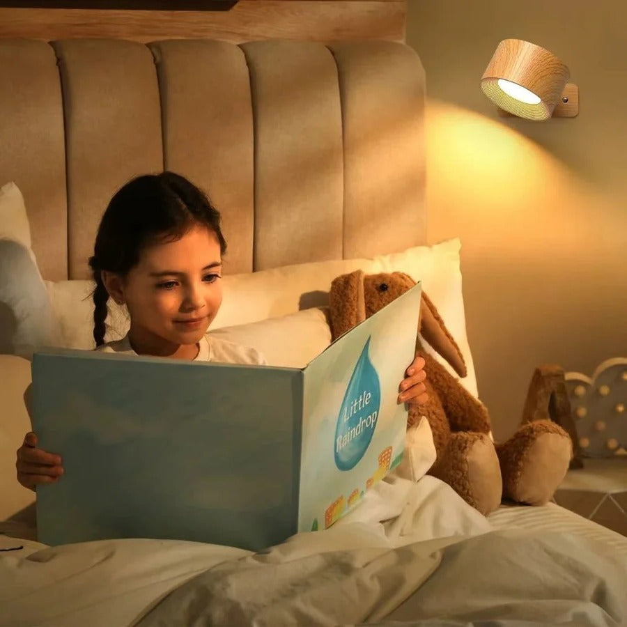 Rechargeable Wall Light with 360° Rotation