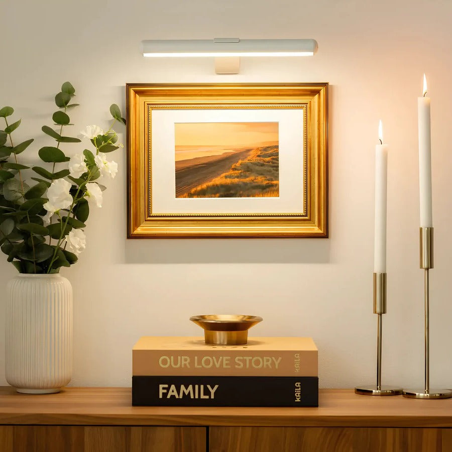 Wireless Rechargeable LED Wall Light for Artwork and Decor
