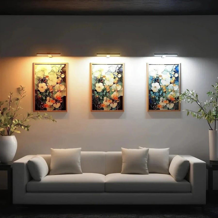 Wireless Rechargeable LED Wall Light for Artwork and Decor