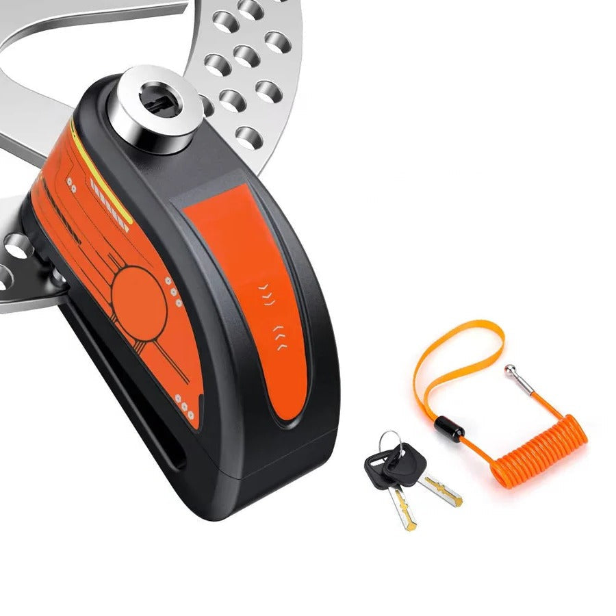 Motorcycle Disc Lock Alarm with 120dB Siren