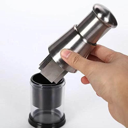 Manual Stainless Steel Food Chopper for Easy Meal Prep