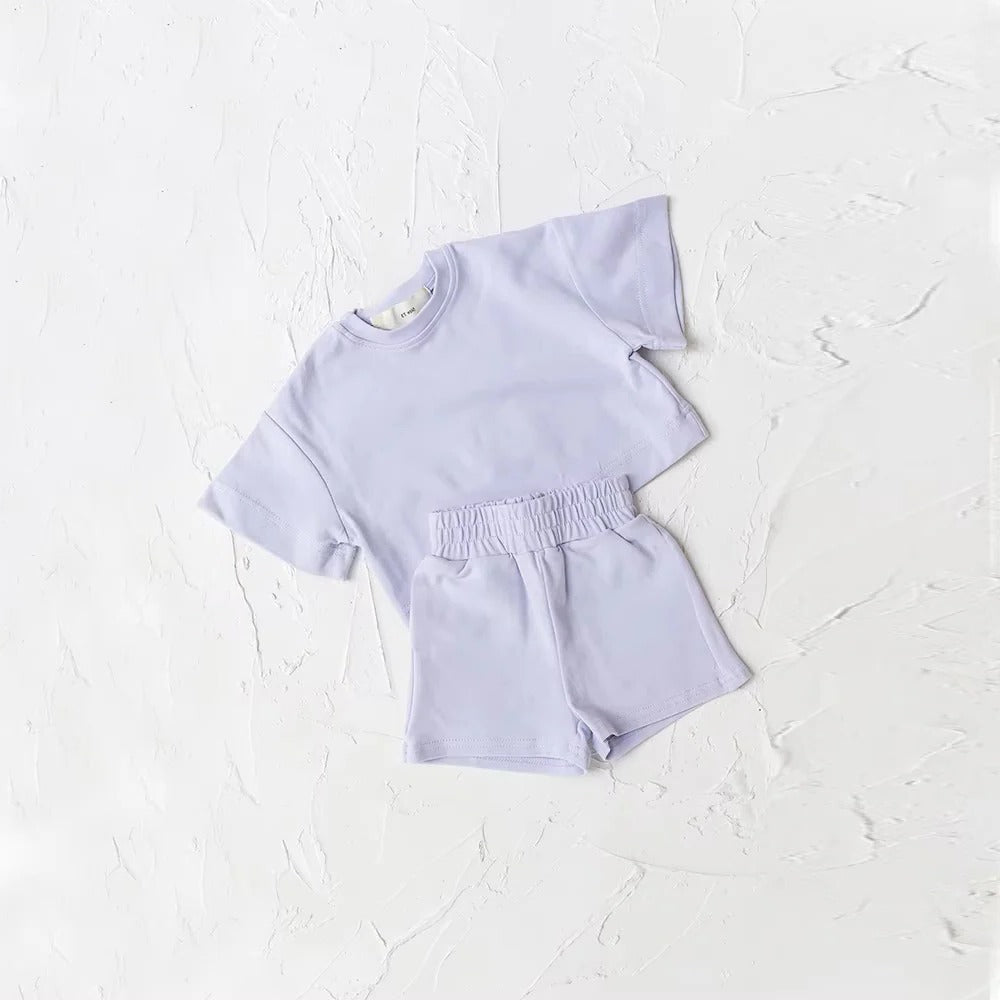 Kids Summer Outfit – Set of 2, T-Shirt and Shorts