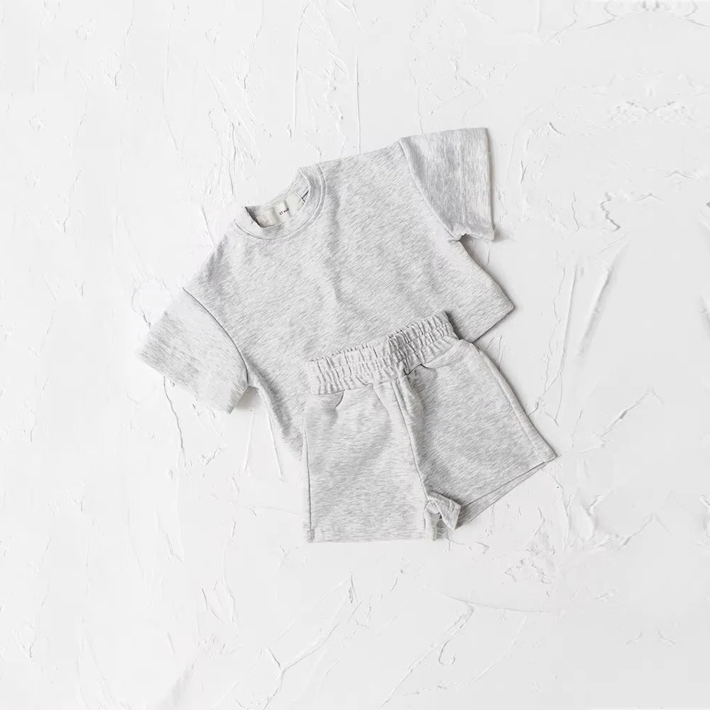 Kids Summer Outfit – Set of 2, T-Shirt and Shorts