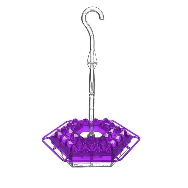 Hanging Hummingbird Feeder Leak Proof Design with Ant Protection & Perch