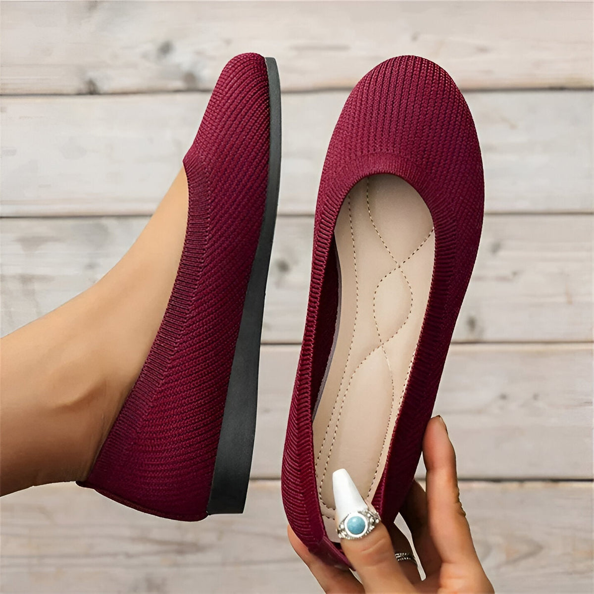 Women’s Supportive Slip-On Comfort Shoes, Arch Fit