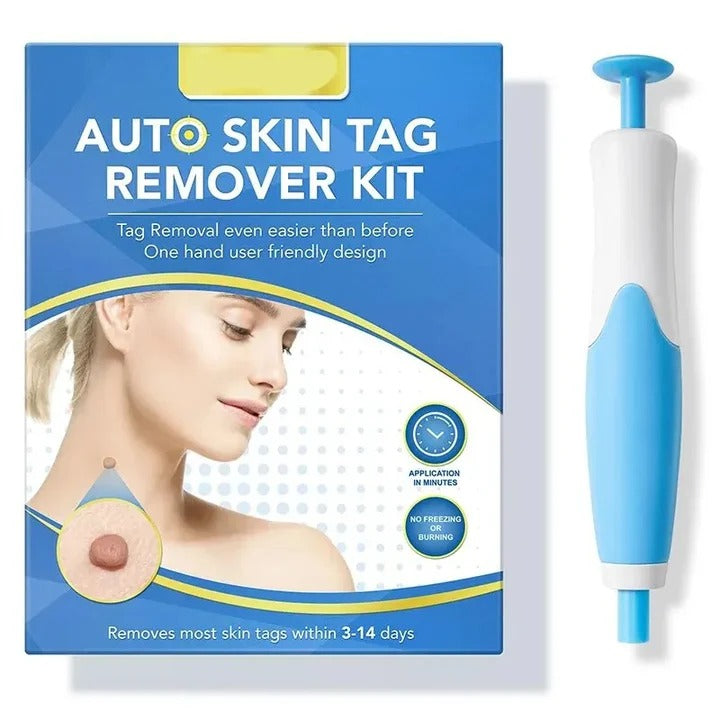 Skin Tag Removal Kit with Silicone Bands & Pen Band Tool