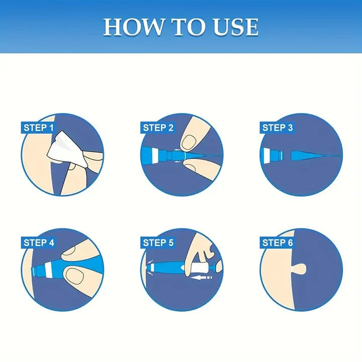 Skin Tag Removal Kit with Silicone Bands & Pen Band Tool
