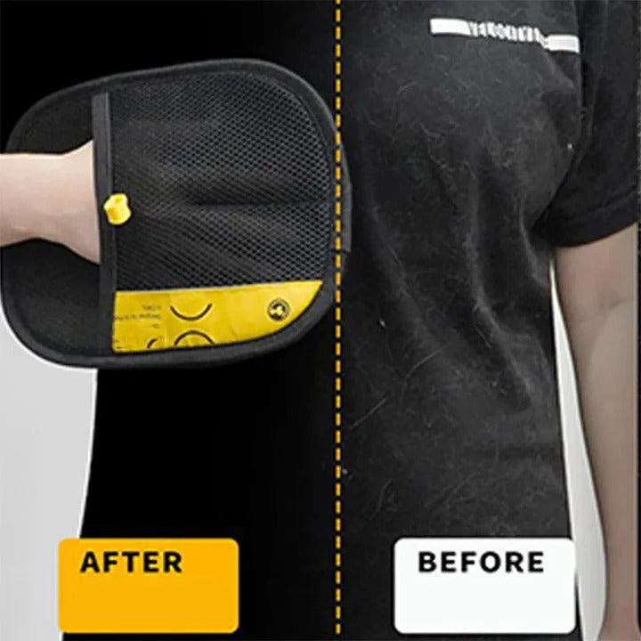 Pet Hair Remover Gloves with Double-Sided Design