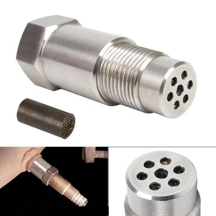 Car O2 Sensor CEL Fix Adapter with Mini CAT Converter