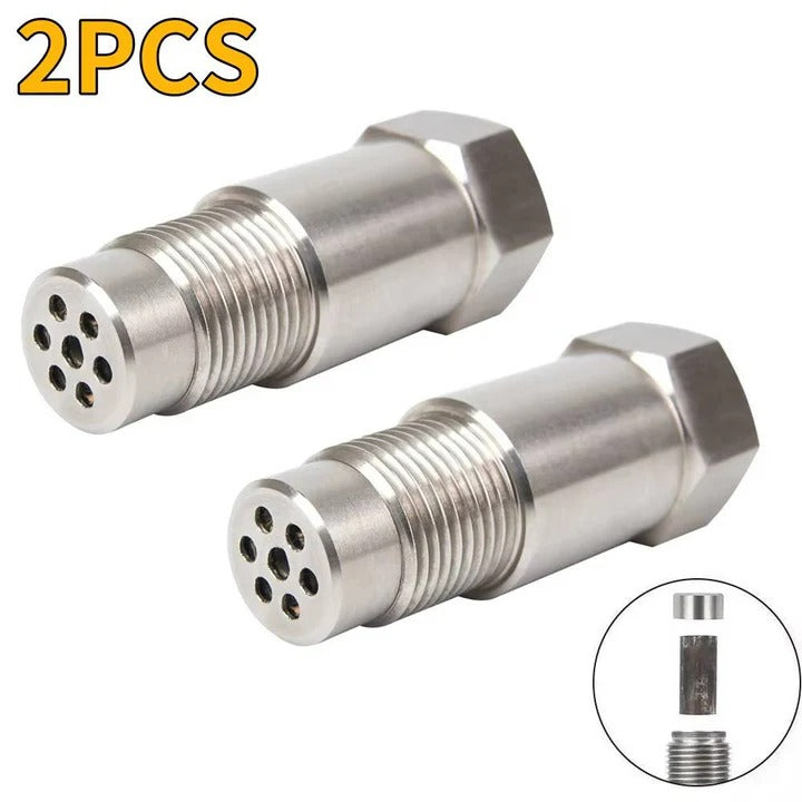 Car O2 Sensor CEL Fix Adapter with Mini CAT Converter