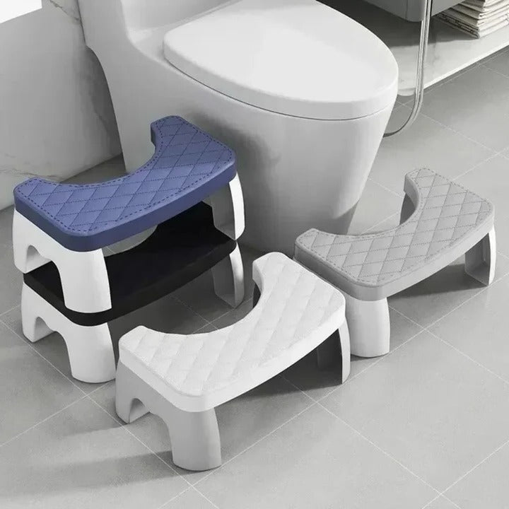 Non-Slip Bathroom Toilet Squat Stool for Comfort