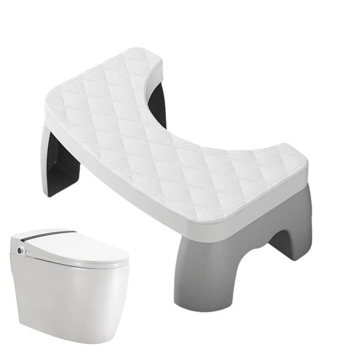 Non-Slip Bathroom Toilet Squat Stool for Comfort