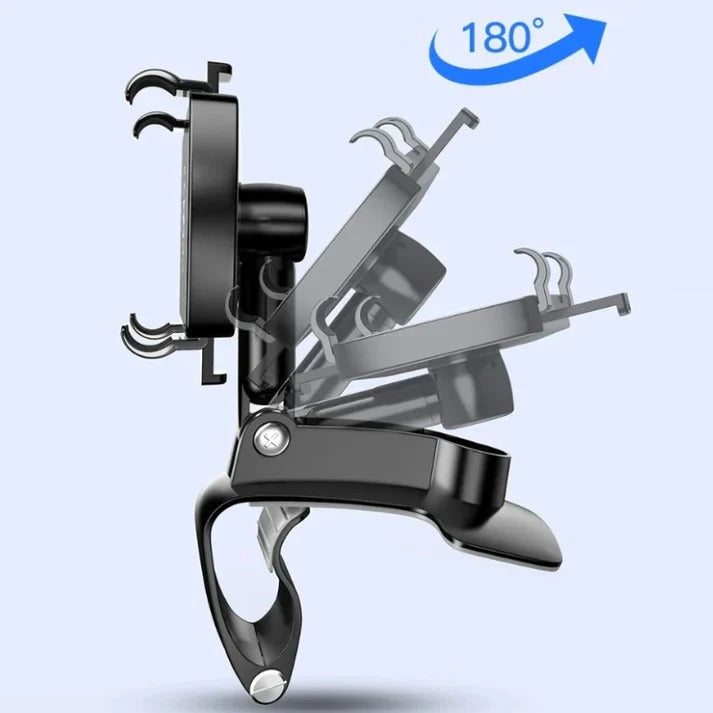 360° Adjustable Car Phone Holder – Hands-Free Mount