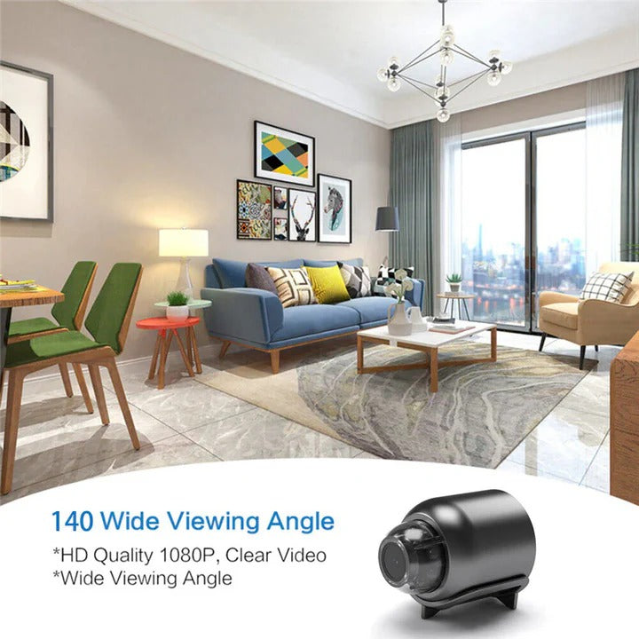 Mini WiFi Camera with Night Vision for Home Security