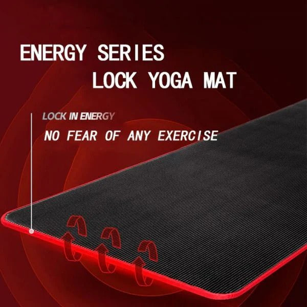 Men’s High-Density Non-Slip Exercise Mat for Home and Gym