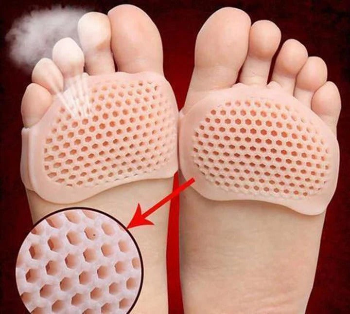 Soft Metatarsal Cushion Pads for Forefoot Support, Set of 2