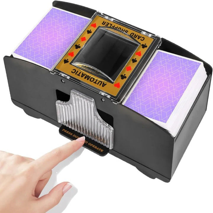 Electric Automatic Card Shuffler for Playing Cards