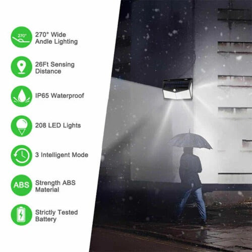 Bright LED Solar Light for Driveway and Garden Pathways