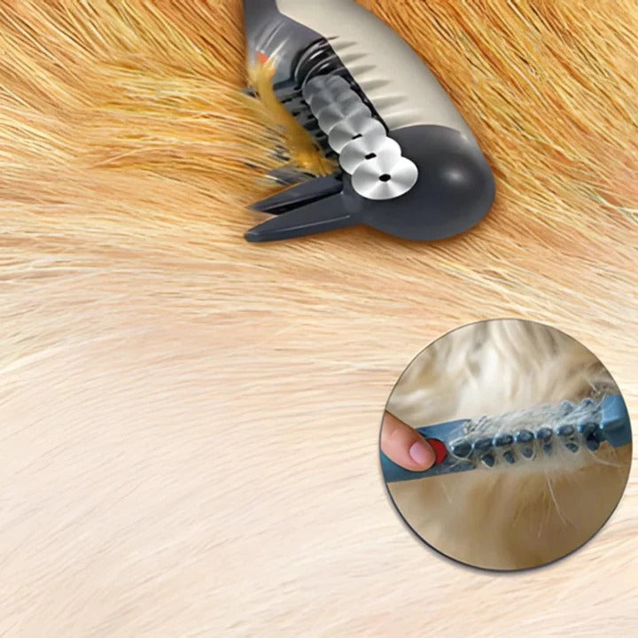 Anti Tangle Pet Grooming Rake For Dogs With Long Hair